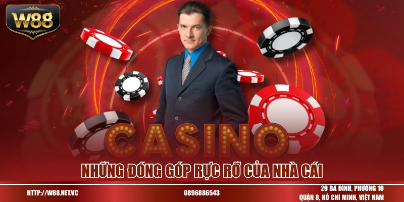 Những đóng góp rực rỡ của nhà cái